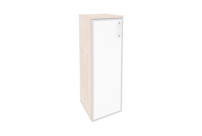 Шкаф для документов высокий узкий левый Onix O.SU-2.4R(L) white - фото товара 1 из 3