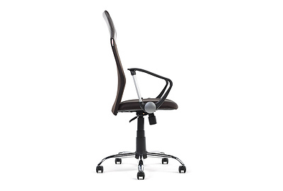Кресло для руководителя Leo A chrome - фото товара 3 из 13