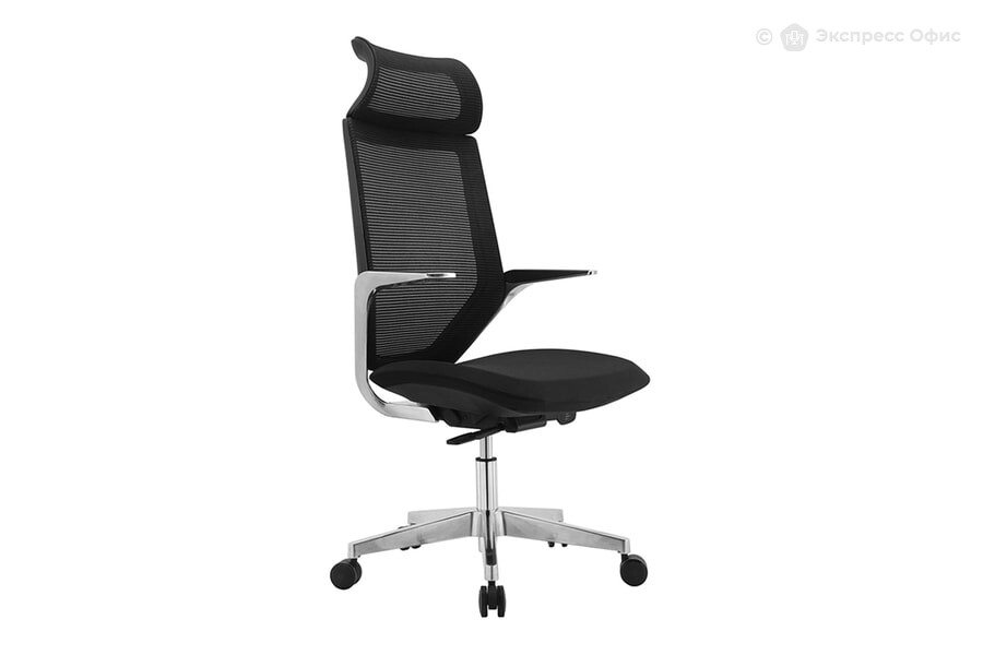  Кресло для руководителя RV Design Form Сетка черная - фото товара 1 из 3