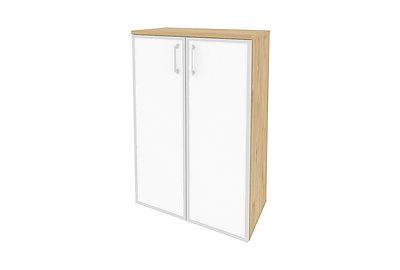 Шкаф для документов средний широкий Onix O.ST-2.4R white - фото товара 1 из 3