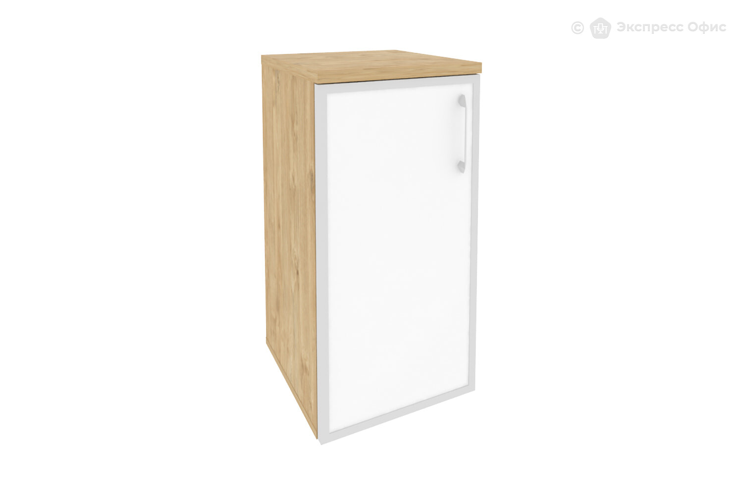 Шкаф для документов низкий узкий левый Onix O.SU-3.2R(L) white - фото товара 1 из 3