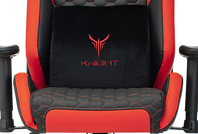 Кресло игровое Knight Neon RED - фото товара 9 из 21