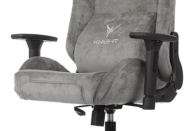 Кресло игровое Knight N1 GREY - фото товара 10 из 19