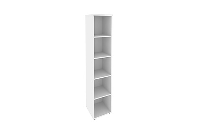 Шкаф для документов высокий узкий левый Onix O.SU-1.4R(L) white - фото товара 2 из 3