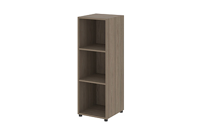 Шкаф для документов левый Yalta LT.SU-2.2 R (L) black - фото товара 2 из 4