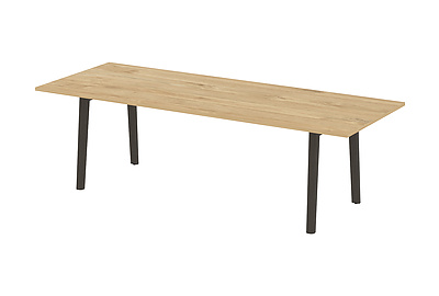 Стол для переговоров на деревянных опорах Onix wood direct OW.PRG-25 - фото товара 1 из 3