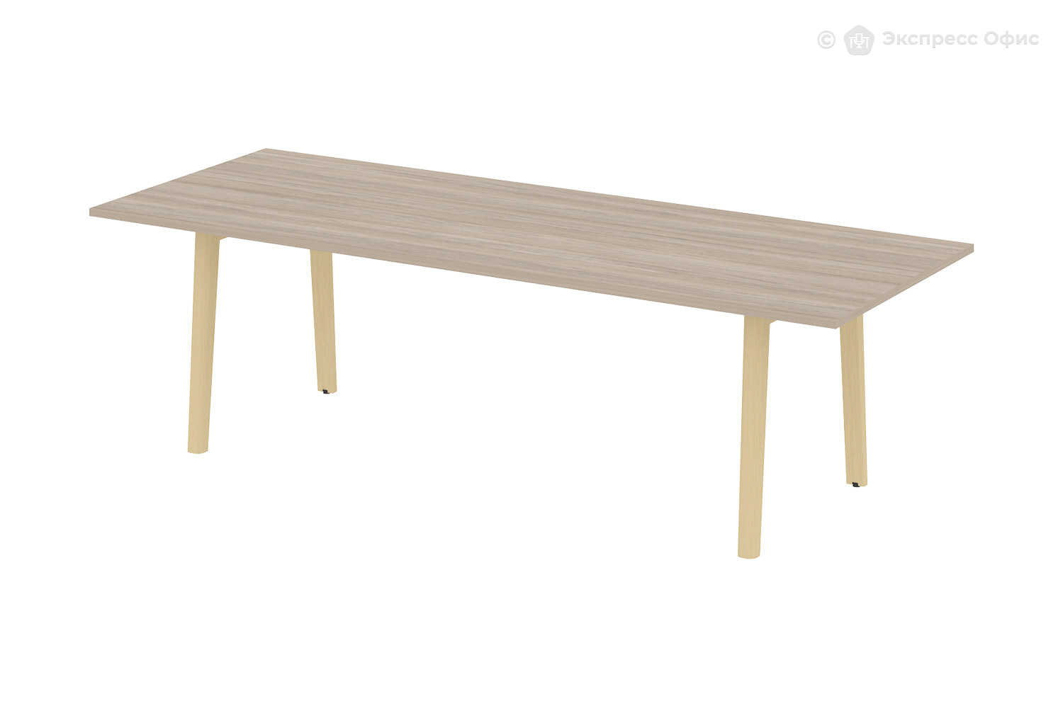 Стол для переговоров на деревянных опорах Onix wood direct OW.PRG-25 - фото товара 1 из 3