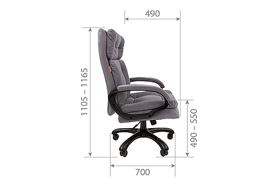 Кресло для руководителя Chairman 442 - фото товара 5 из 5