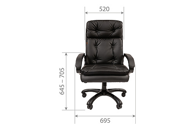Кресло для руководителя Chairman 442 - фото товара 4 из 6