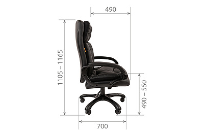 Кресло для руководителя Chairman 442 - фото товара 5 из 6