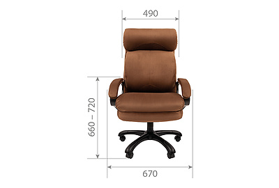 Кресло для руководителя Chairman Home 505 - фото товара 4 из 6