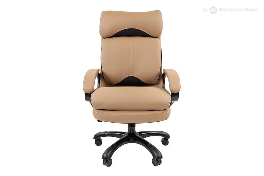  Кресло для руководителя Chairman 505 Экопремиум бежевый - фото товара 2 из 3