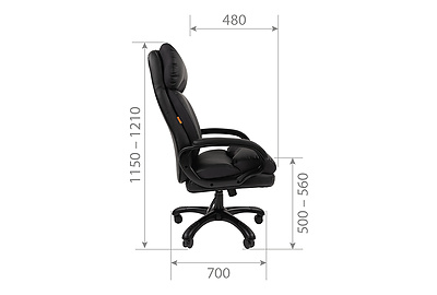 Кресло для руководителя Chairman 505 - фото товара 5 из 6