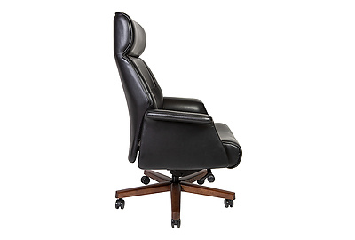 Кресло для руководителя Вагнер А2067 black leather - фото товара 3 из 6