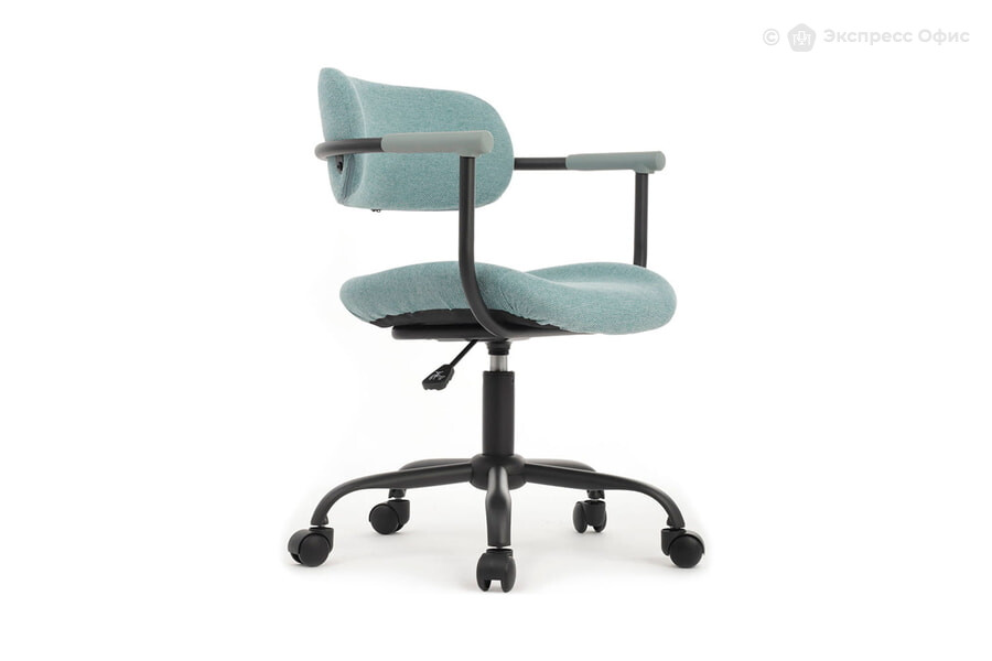  Кресло офисное RV Design Kolin Рогожка голубая - фото товара 1 из 3