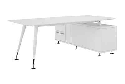 Стол для руководителя левый Emporio EMP105SX.HGW - фото товара 1 из 2