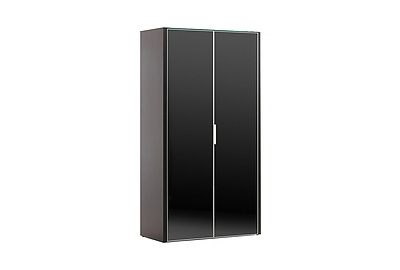 Каркас шкафа высокого (2 двери) Gala NEWLIB2/899 BLACK GLASS - фото товара 1 из 6