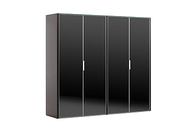 Каркас шкафа высокого (4 двери) Gala LIB4/899 BLACK GLASS - фото товара 1 из 7