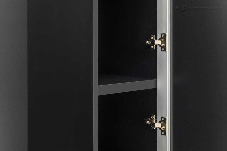 Каркас шкафа высокого (4 двери) Gala LIB4/899 BLACK GLASS - фото товара 3 из 7