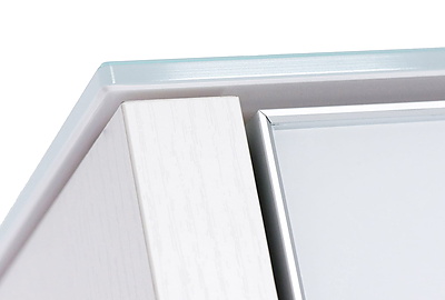 Каркас шкафа высокого (2 двери) Gala LIB2/980 CRV WHITE GLASS - фото товара 2 из 4