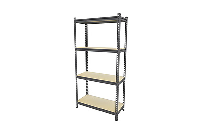 Стеллаж на металлокаркасе Everest Beamy Simple STBDS150/40/90/180/4 - фото товара 4 из 8