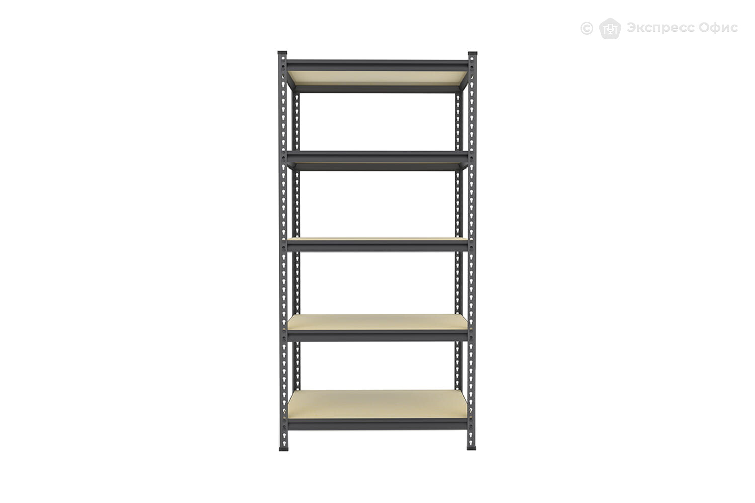 Стеллаж на металлокаркасе Everest Beamy Simple STBDS30/60/180/5 - фото товара 2 из 8