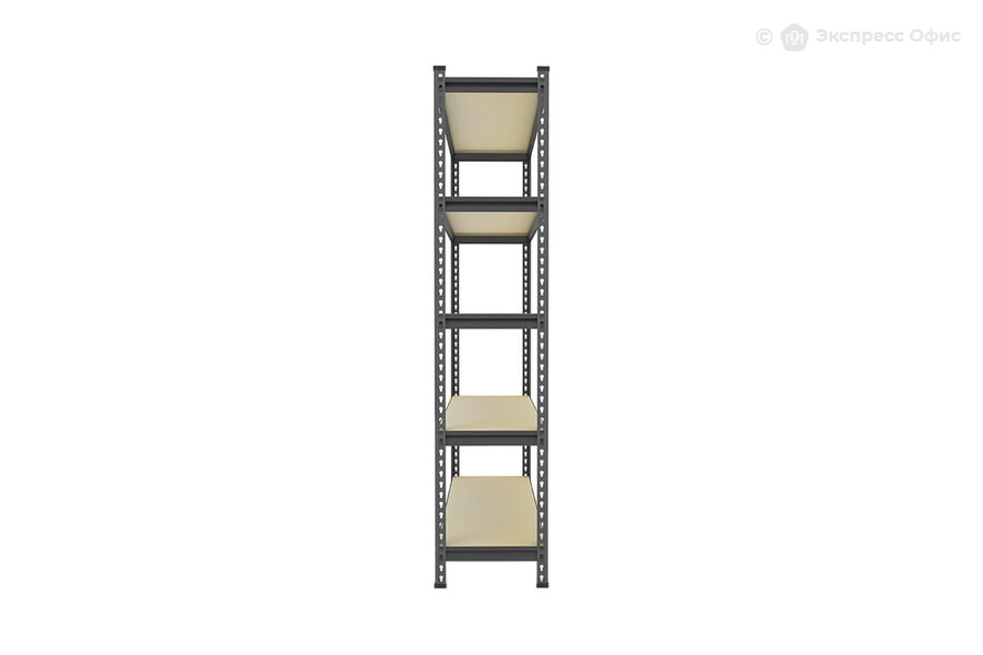 Стеллаж на металлокаркасе Everest Beamy Simple STBDS30/60/180/5 - фото товара 3 из 8