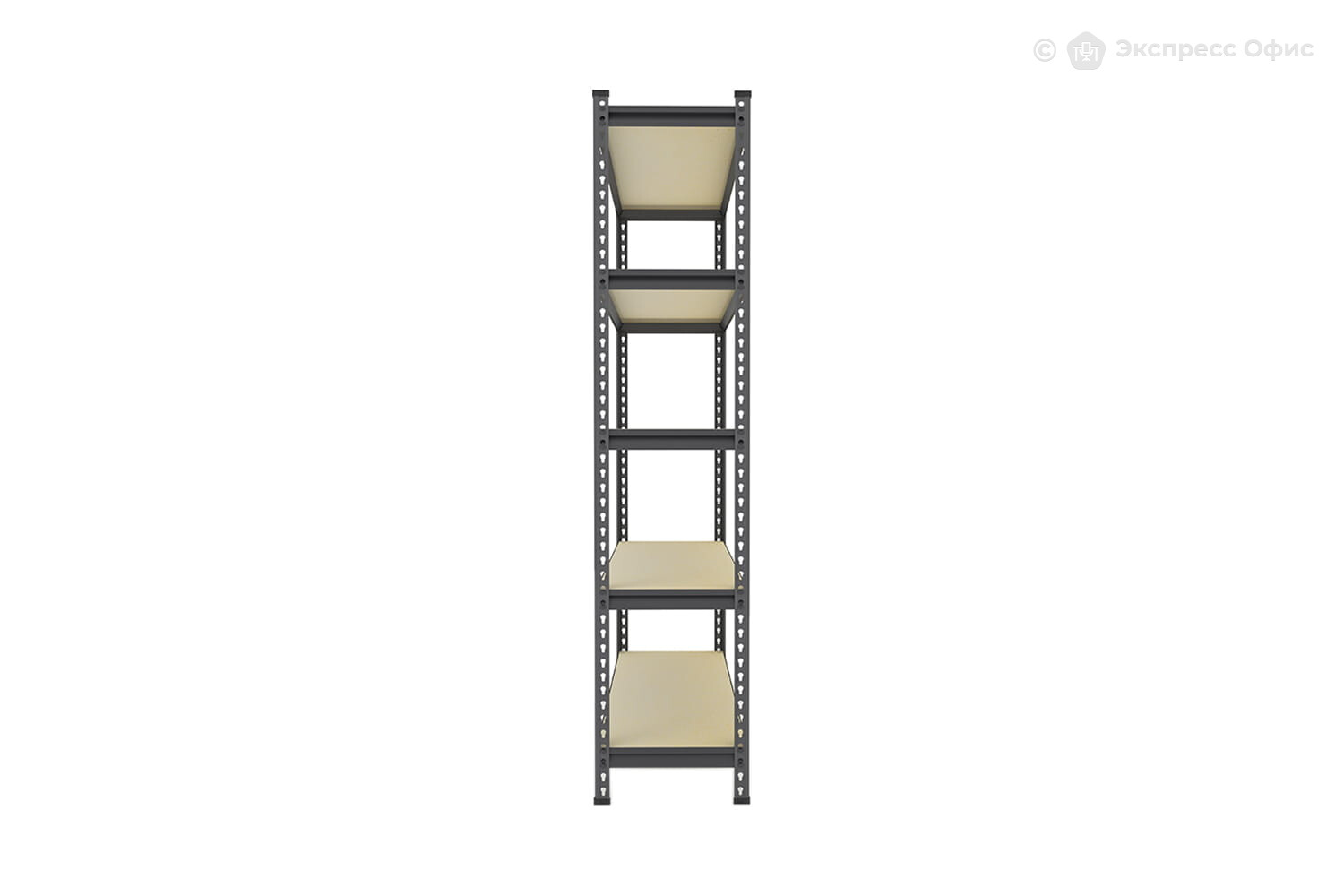Стеллаж на металлокаркасе Everest Beamy Simple STBDS30/60/180/5 - фото товара 3 из 8