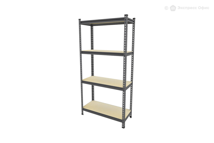 Стеллаж на металлокаркасе Everest Beamy Simple STBDS40/90/180/4 - фото товара 6 из 8