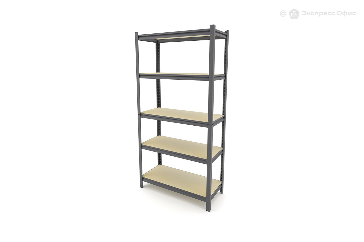 Стеллаж на металлокаркасе Everest Beamy Luxe STBDC30/60/180/5 - фото товара 4 из 9