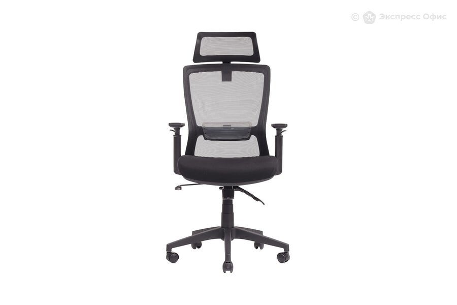  Кресло офисное RV Design Line Сетка черная/Ткань черная - фото товара 2 из 3