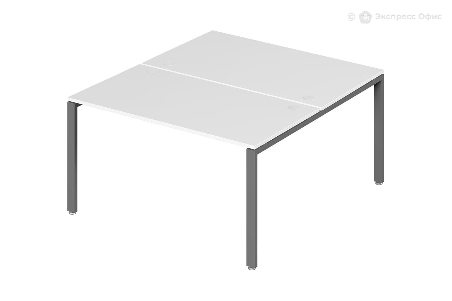 Бенч-стол двухместный на металлоопорах Trend Metal TDM32230745 - фото товара 1 из 4