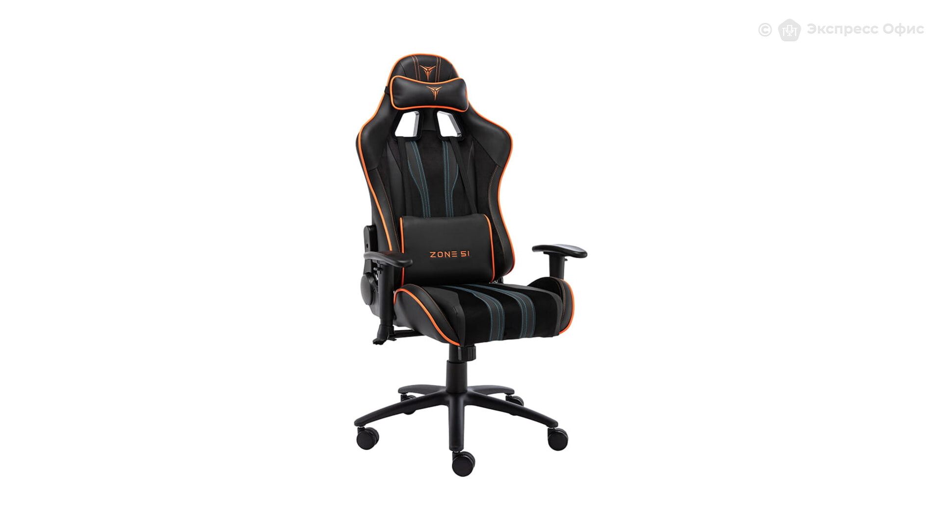 Игровое кресло Zone 51 Gravity Black-Orange для персонала по цене 24 ...