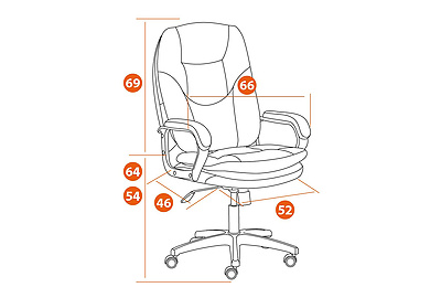 Кресло для руководителя Comfort LT (22) - фото товара 12 из 13