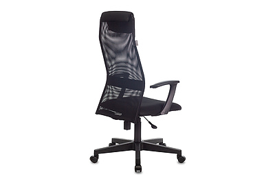 Кресло для руководителя Бюрократ KB-8/BLACK - фото товара 4 из 8