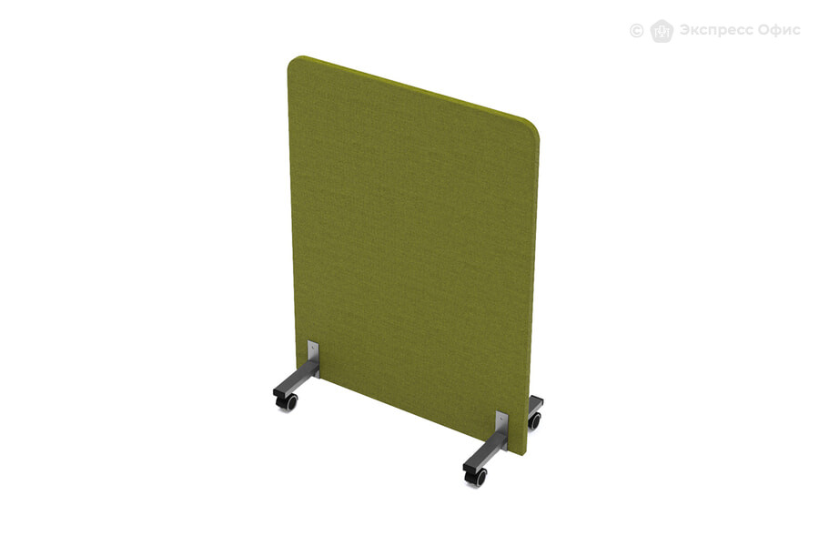  Напольная перегородка мобильная акустическая SOFTOffice 011.МП.8011 Рогожка Olive (зеленая)/Графит - фото товара 1 из 1