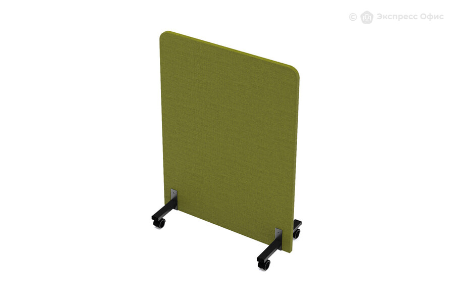  Напольная перегородка мобильная акустическая SOFTOffice 011.МП.8011 Рогожка Olive (зеленая)/Черный - фото товара 1 из 1