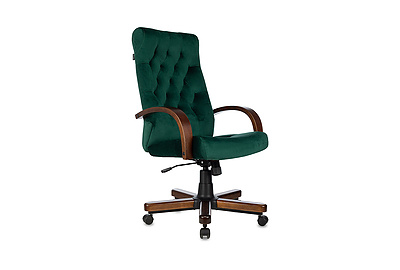 Кресло для руководителя Бюрократ T-9928Walnut - фото товара 1 из 8
