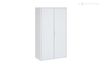 Шкаф для одежды (2 двери) Gala LIB2/980 + LIBSH/980 WHITE crvGLASS - фото товара 1 из 3