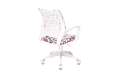 Кресло компьютерное детское Бюрократ Burokids 1 W-REDLIPS - фото товара 4 из 5