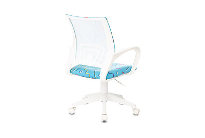 Кресло компьютерное детское Бюрократ Burokids 1 W-STICKBL - фото товара 4 из 5