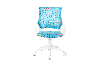 Кресло компьютерное детское Бюрократ Burokids 1 W-STICKBL - фото товара 2 из 5