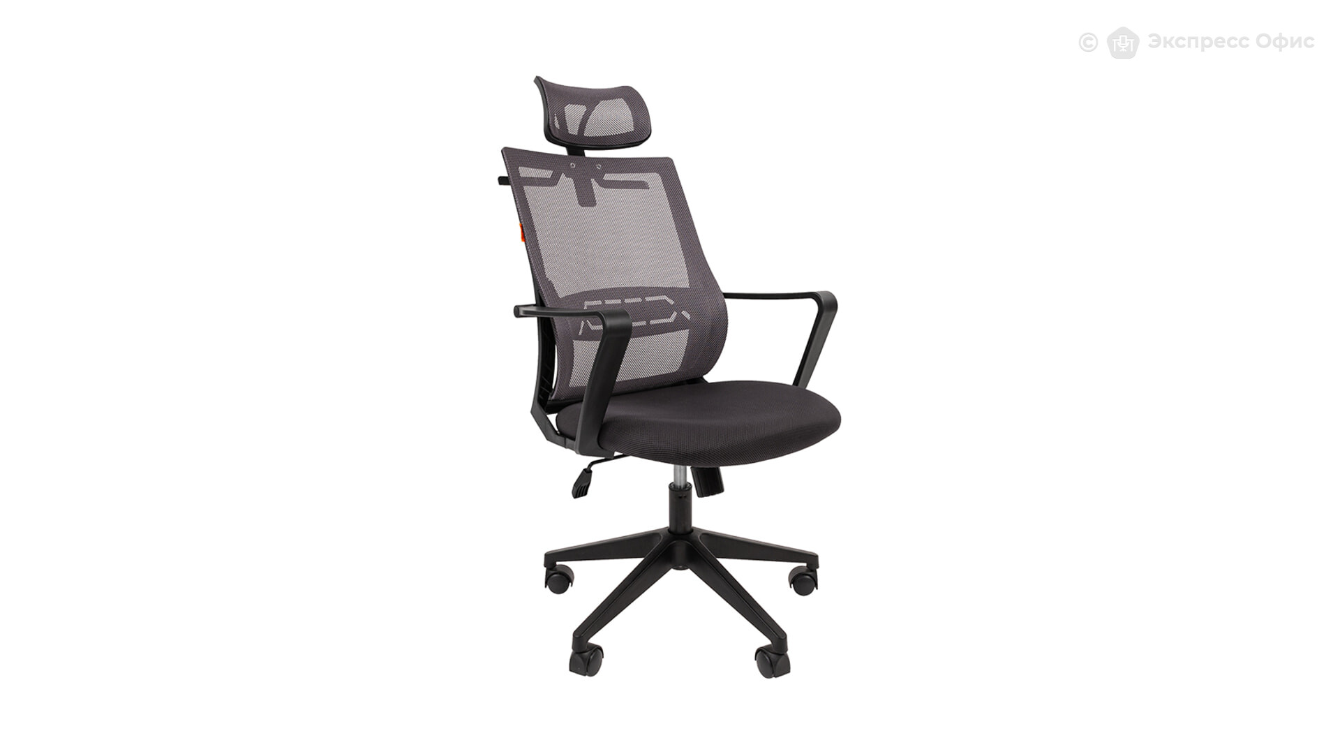 Офисное кресло Chairman 545 Сетка серая TW-04, Ткань TW-12 (серая) для ...