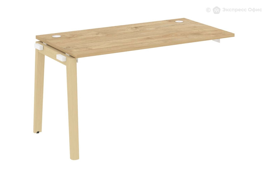  Модуль бенч-системы линейный, на деревянных опорах Onix wood OW.1.NRS-3.7 Тиквуд светлый/Дуб светлый - фото товара 1 из 1