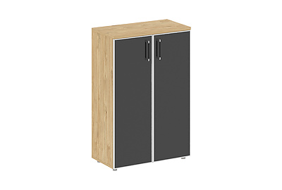 Шкаф для документов средний широкий Shift SK.ST-2.4R black - фото товара 1 из 2