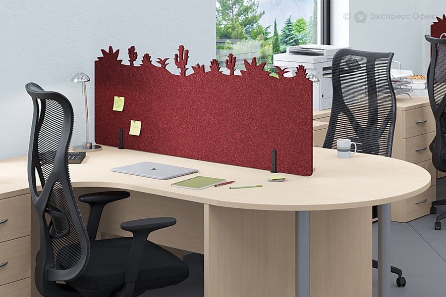 Акустические экраны Forest Office ECO Felt Малиновый сироп - фото товара 1 из 2