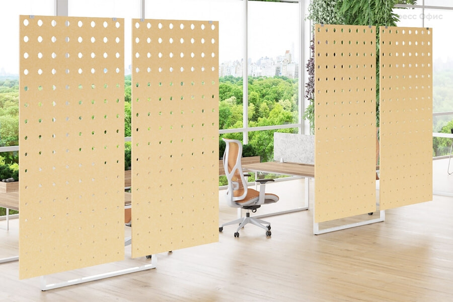 Акустические перегородки Forest Office ECO Felt Карибский песок - фото товара 1 из 2
