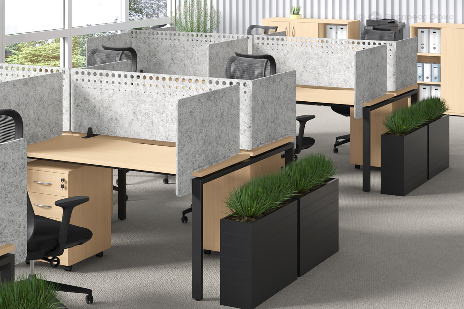 Акустические экраны Forest Office - фото товара 1 из 2
