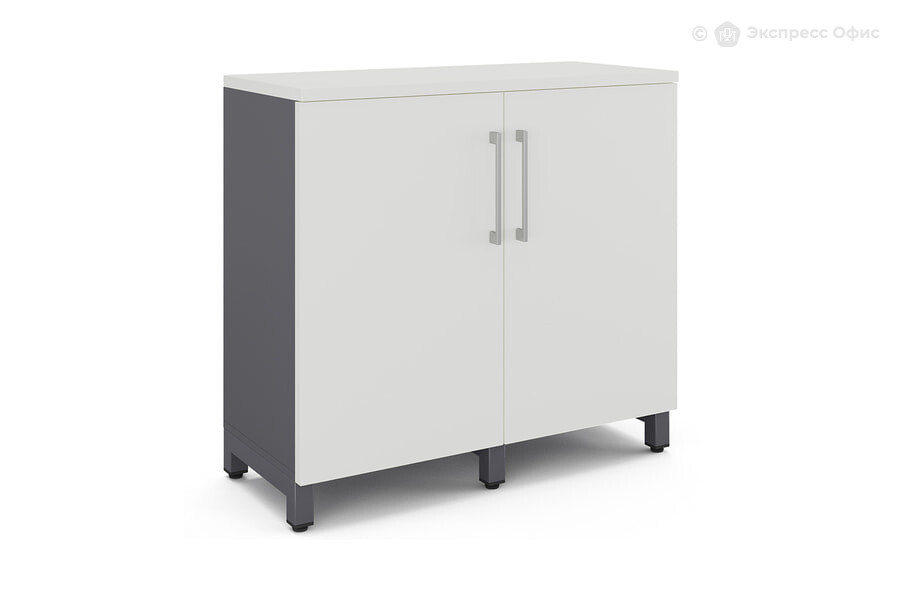  Шкаф для документов Kobor HR/2-90/40/M Белый премиум/RAL 7024 (графит муар) - фото товара 1 из 3