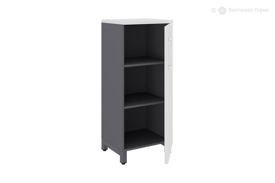  Шкаф для документов Kobor HR/3-45/40/M Белый премиум/RAL 7024 (графит муар) - фото товара 2 из 3